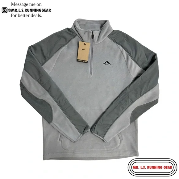 Nike Trail Polartec® 1/4-Zip Fleece Running Top FV9962-078
